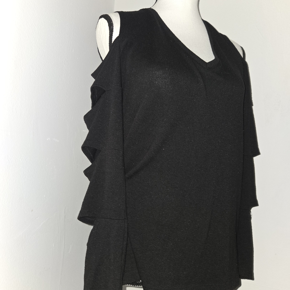 Black Off Shoulder Top